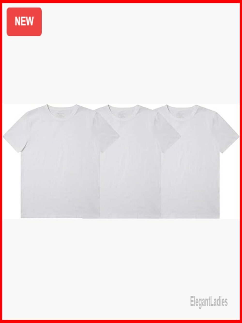 Men's Ultra Soft Cotton T-Shirt, Lightweight Slim Fit, Tag-Free Crew Neck